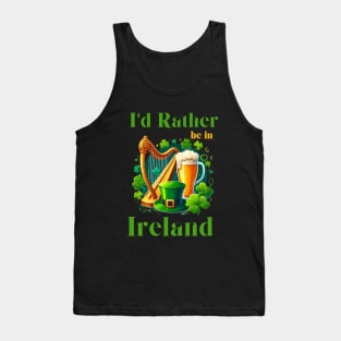 Irish Harp Tank Top